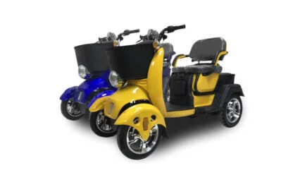 E-Scooter (Automatinė, 1 kWt, 3 Vietos)