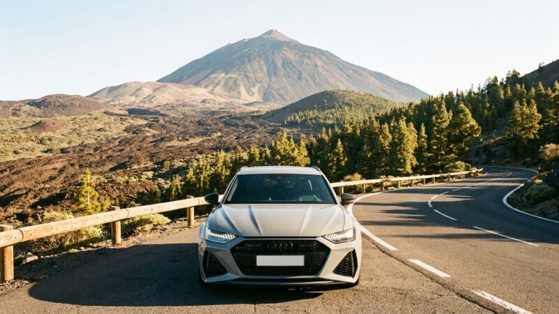 Audi RS 6 Avant vairavimo apžvalga Tenerifėje