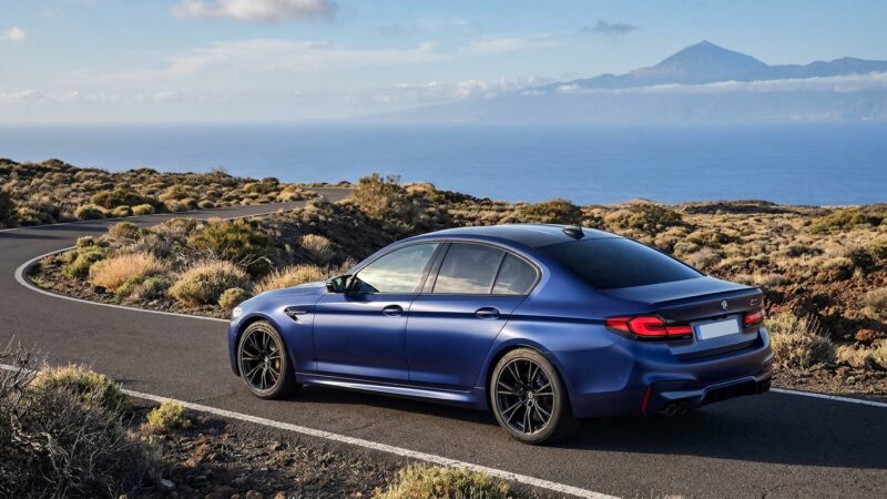BMW M5 Competition vairavimo apžvalga Tenerifėje