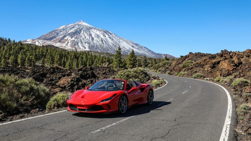 Ferrari F8 Spider Tenerifėje: Vairavimo apžvalga