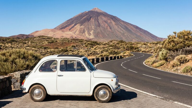 Fiat 500 Tenerifėje: Vairavimo apžvalga iš pirmų lūpų