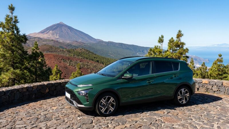 Hyundai Bayon Tenerifėje apžvalga: Kaip jis iš tiesų važiuoja