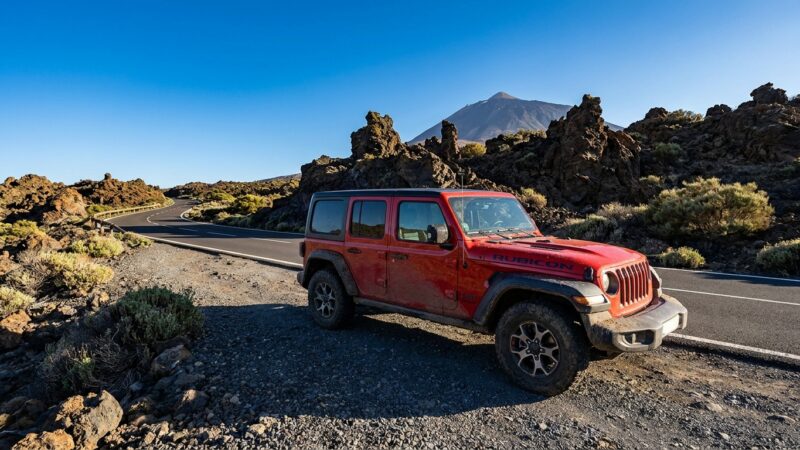 Jeep Wrangler Rubicon Tenerifės vairavimo apžvalga
