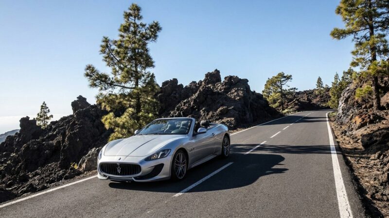 Maserati GranTurismo Tenerifėje: Vairavimo apžvalga