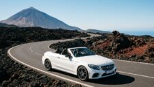 Mercedes-AMG C-Class Cabrio vairavimo apžvalga Tenerifėje