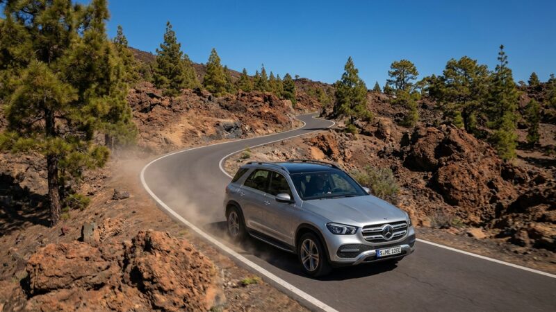 Mercedes-Benz GLE 350 4Matic Tenerifėje: Vairavimo apžvalga
