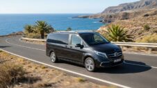 Mercedes-Benz V-Class vairavimo apžvalga Tenerifėje