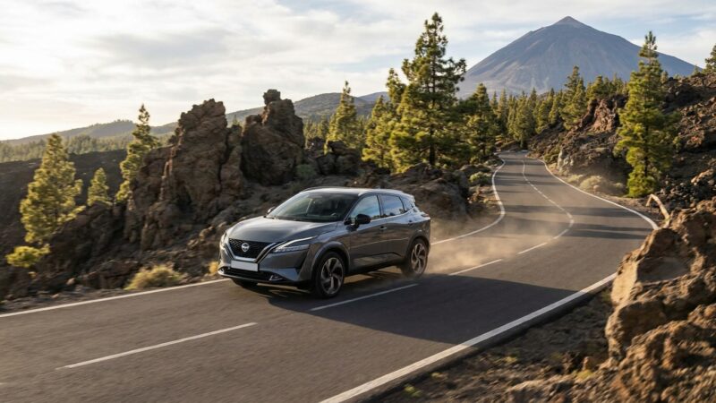 Nissan Qashqai Tenerifėje: Vairavimo apžvalga iš pirmų lūpų