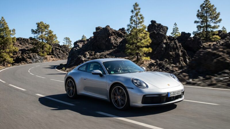 Porsche 911 Carrera 4S vairavimo apžvalga Tenerifėje