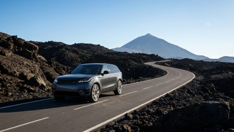 Range Rover Velar vairavimo apžvalga Tenerifėje