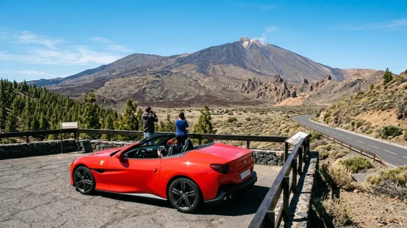 Ferrari nuoma Tenerifėje: Kiek tai kainuoja ir kaip atrodo diena