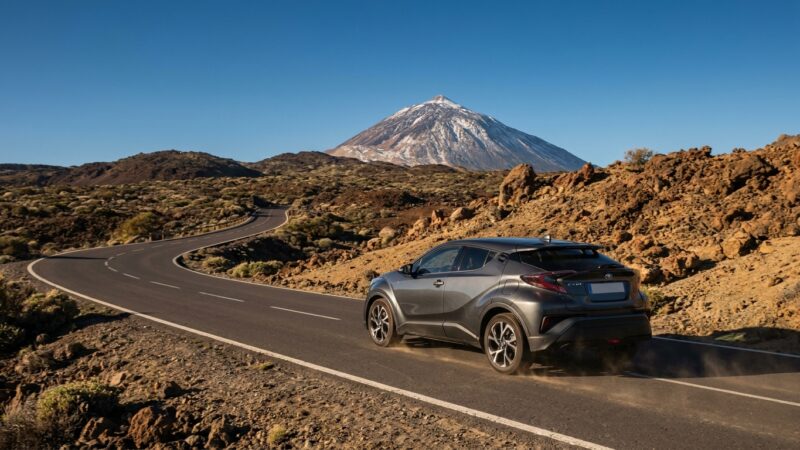 Toyota C-HR Hybrid Tenerifėje: Mūsų vairavimo apžvalga