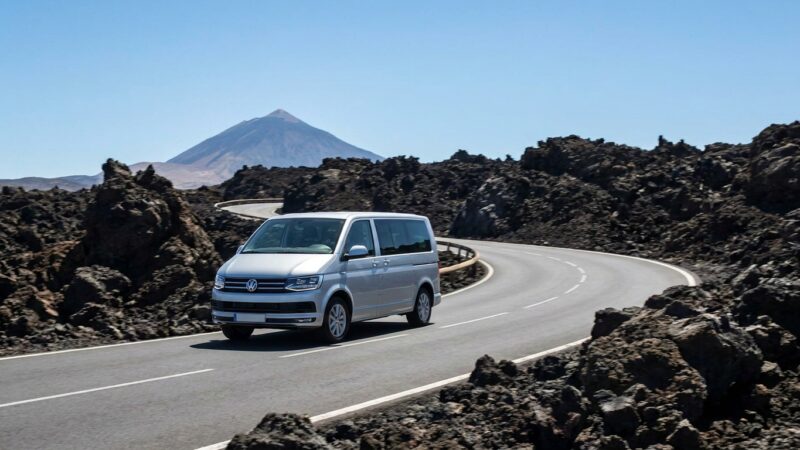Volkswagen Caravelle Tenerife Vairavimo apžvalga
